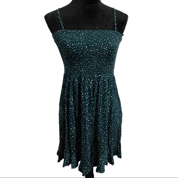 Teal Baby Doll Dress - Picture 1 of 2